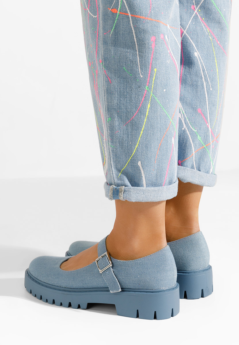 Denim dámské polobotky Orias