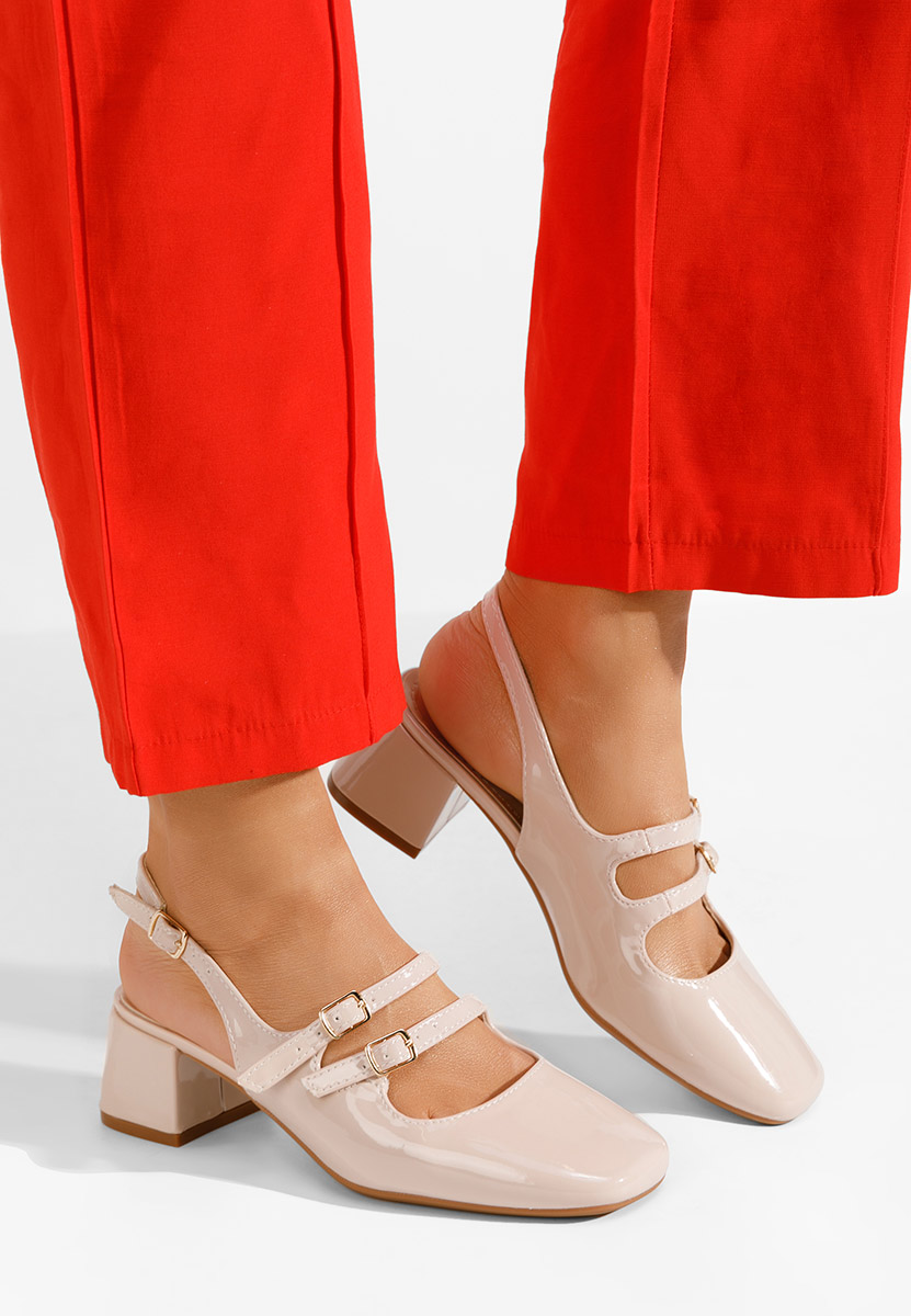 Tělové lodičky s otevřenou pätou Sivida V2