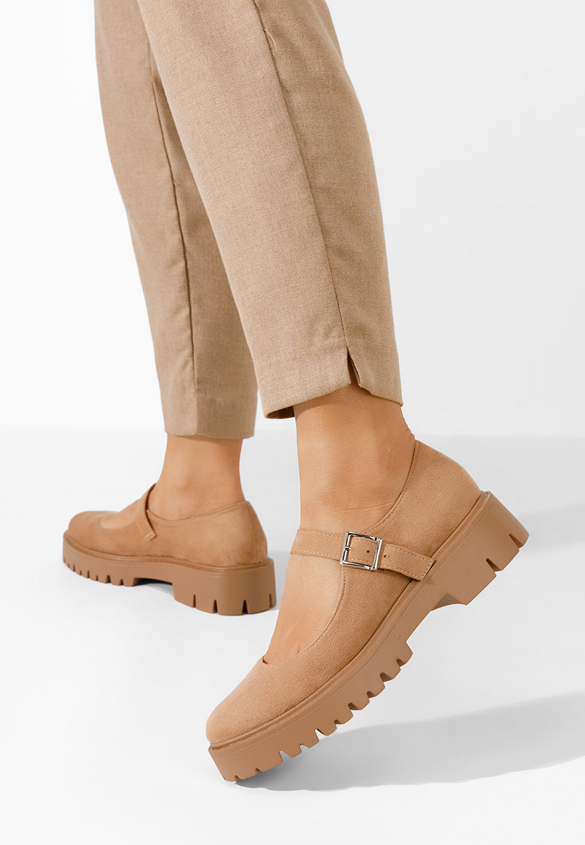 Khaki dámské polobotky Orias V2