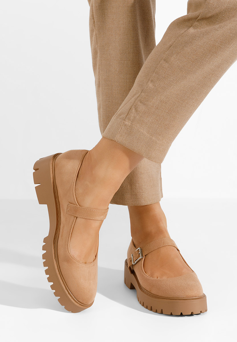 Khaki dámské polobotky Orias V2