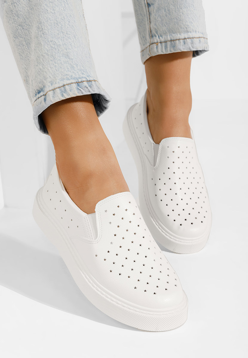 Bílé dámské espadrilky Sotiy V2