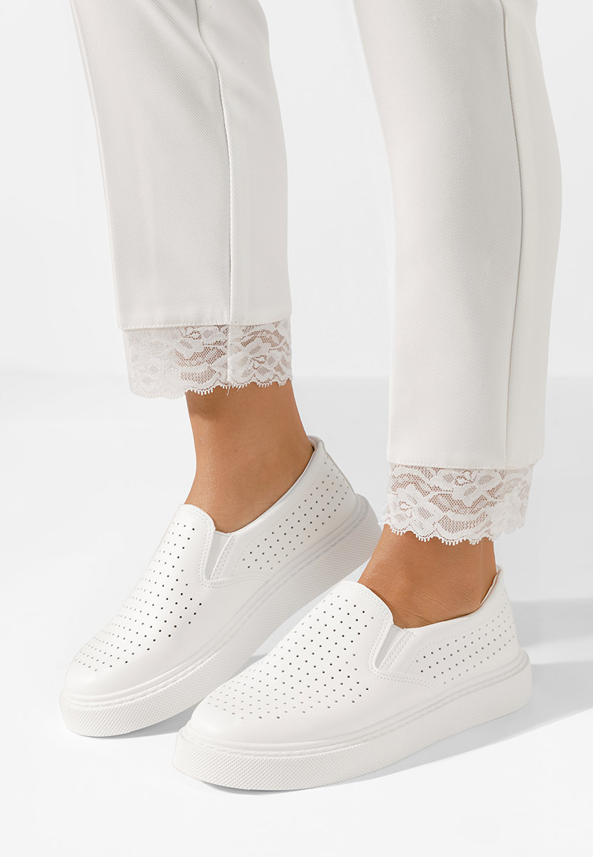 Bílé dámské espadrilky Sotiy