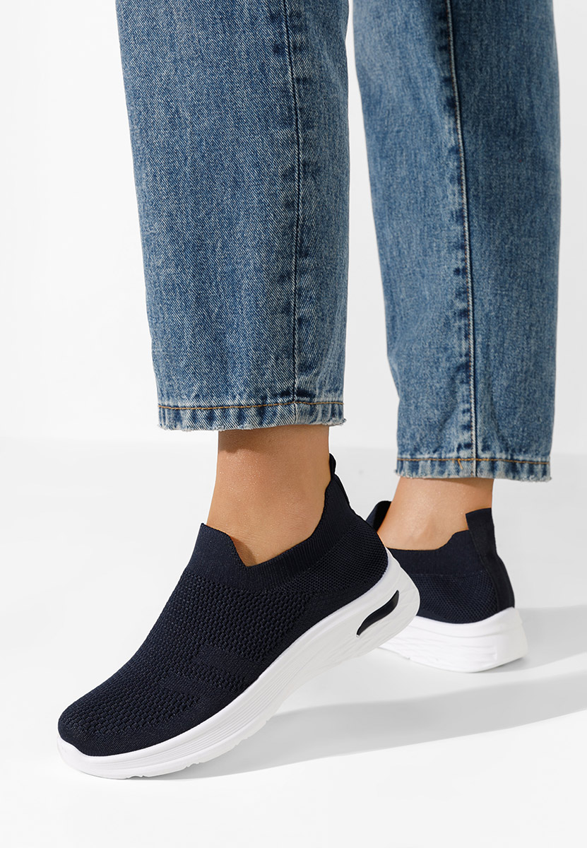 Tmavě modré slip on tenisky Dissora