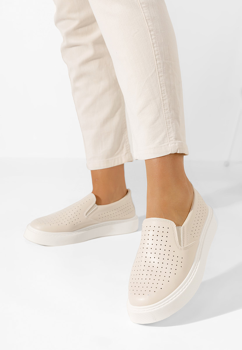 Béžové dámské espadrilky Sotiy