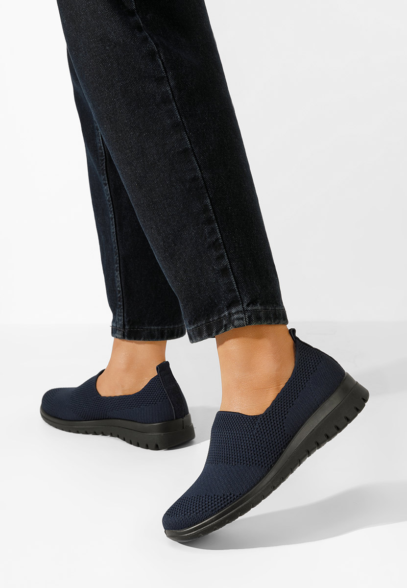 Tmavě modré slip on tenisky Disima