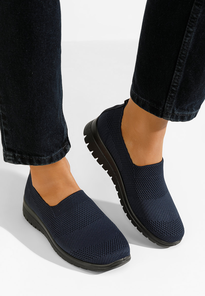 Tmavě modré slip on tenisky Disima