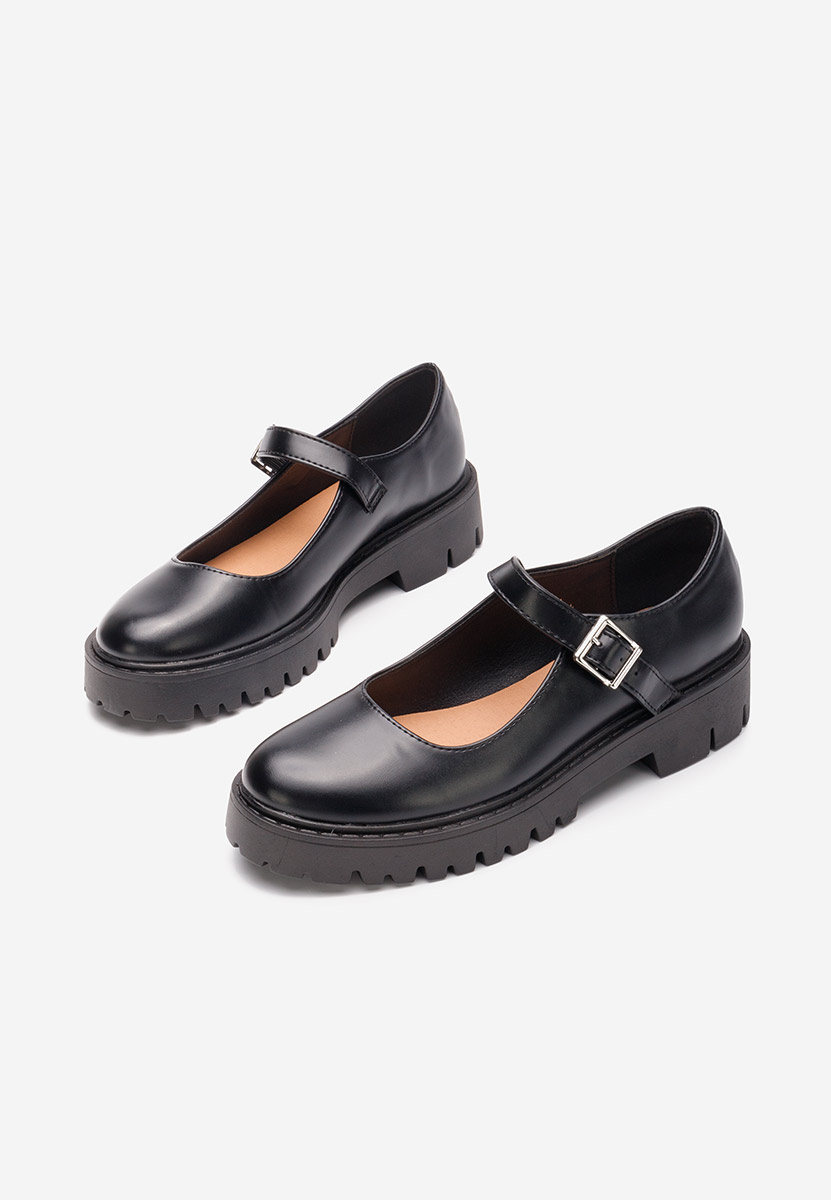 Černé dámské polobotky Orias