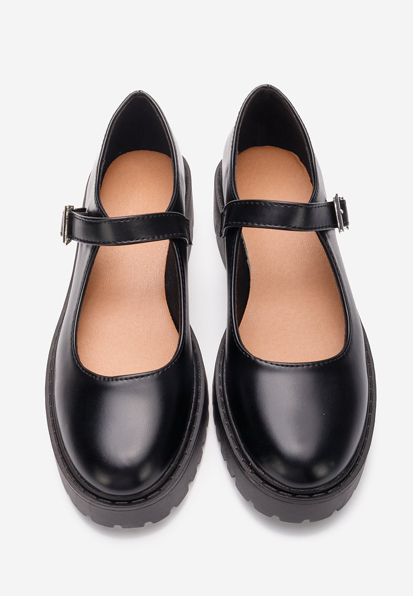 Černé dámské polobotky Orias