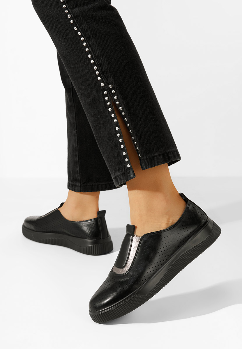 Černé dámské espadrilky Lilianna