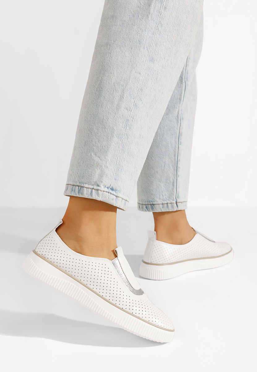Bílé dámské espadrilky Lilianna