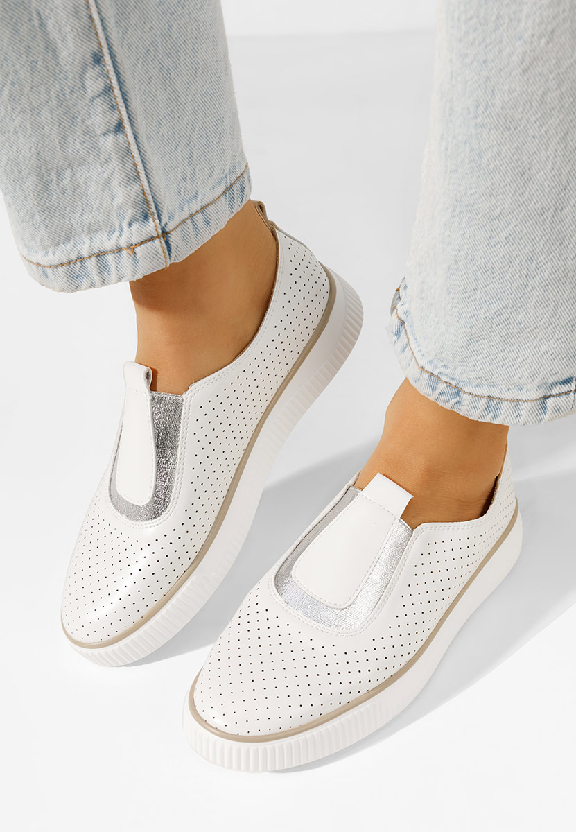 Bílé dámské espadrilky Lilianna