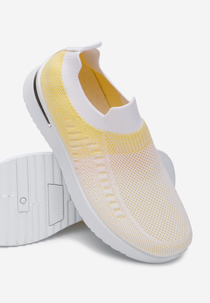Žlutá slip on tenisky Alitea