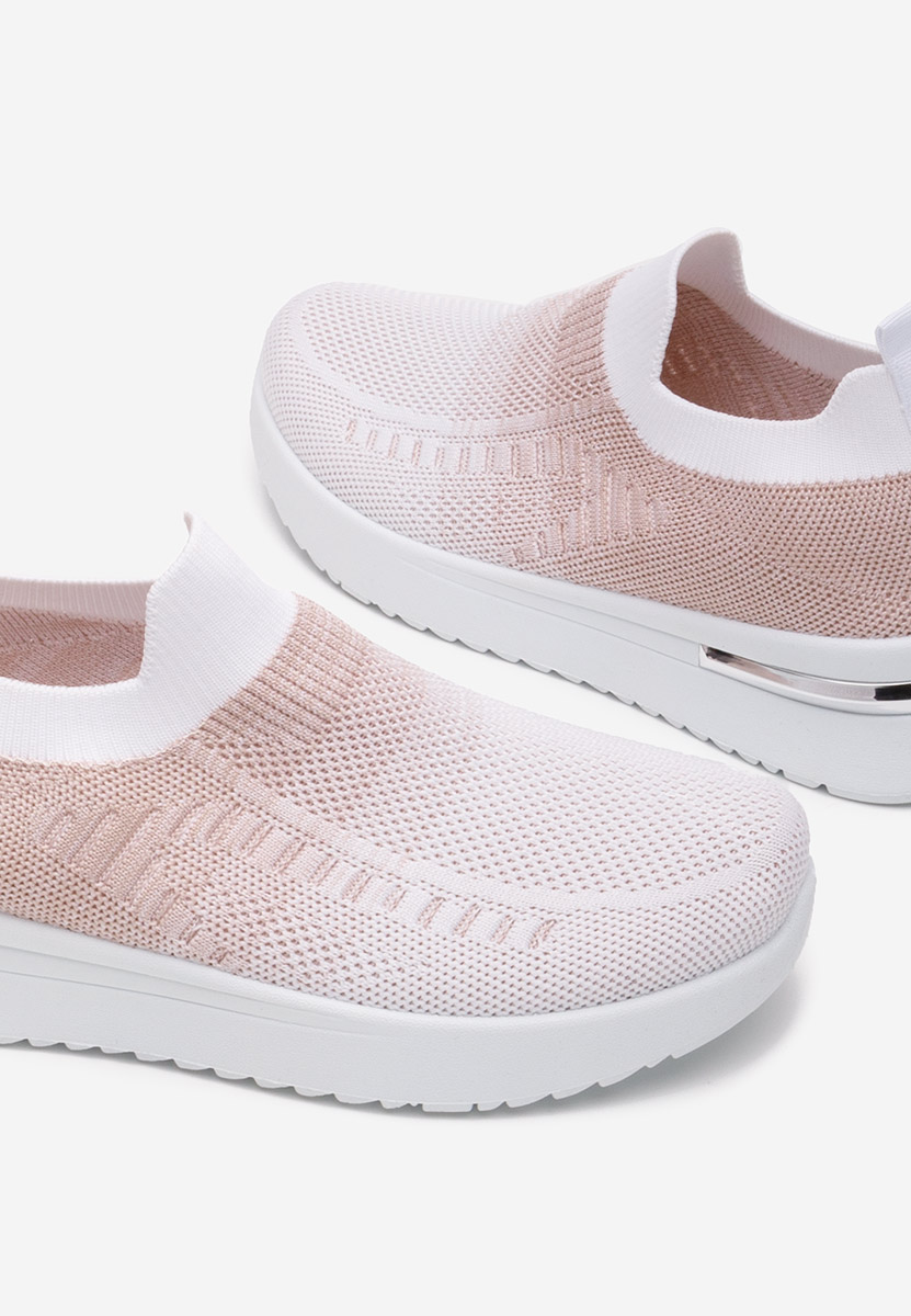 Ružové slip on tenisky Alitea