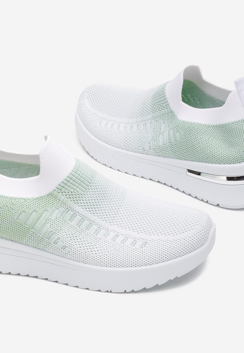 Zelené slip on tenisky Alitea
