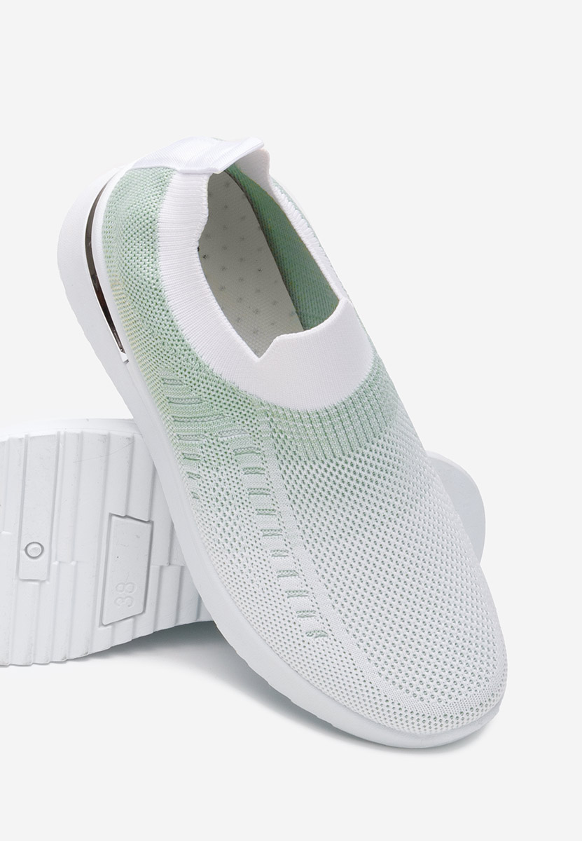 Zelené slip on tenisky Alitea