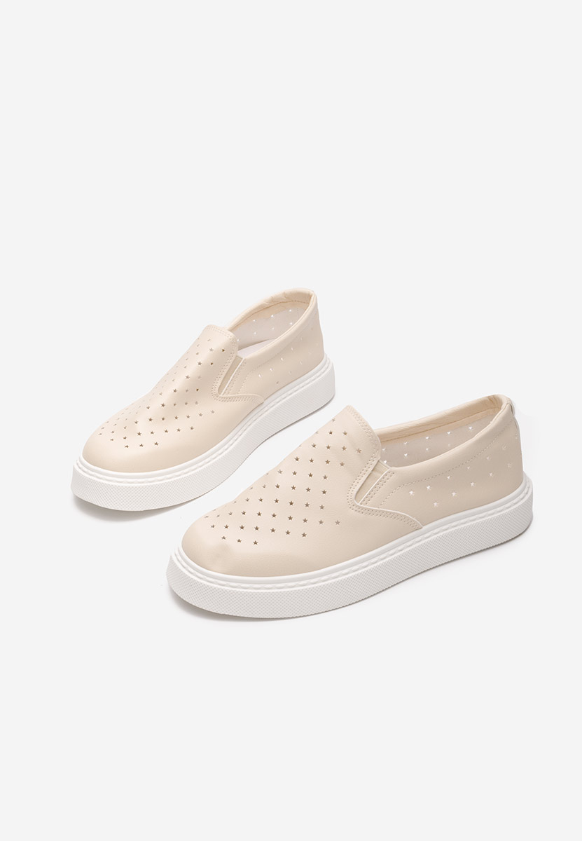 Béžové dámské espadrilky Sotiy V2
