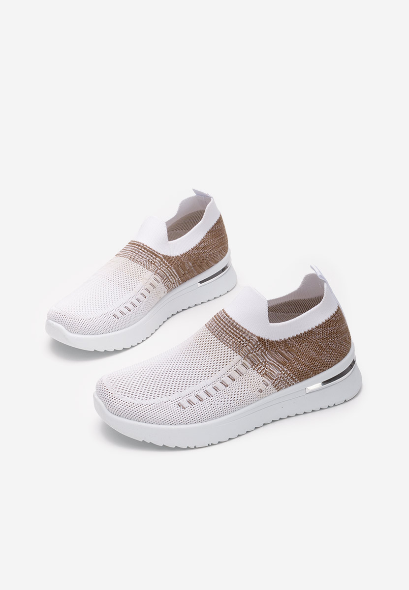 Khaki slip on tenisky Alitea