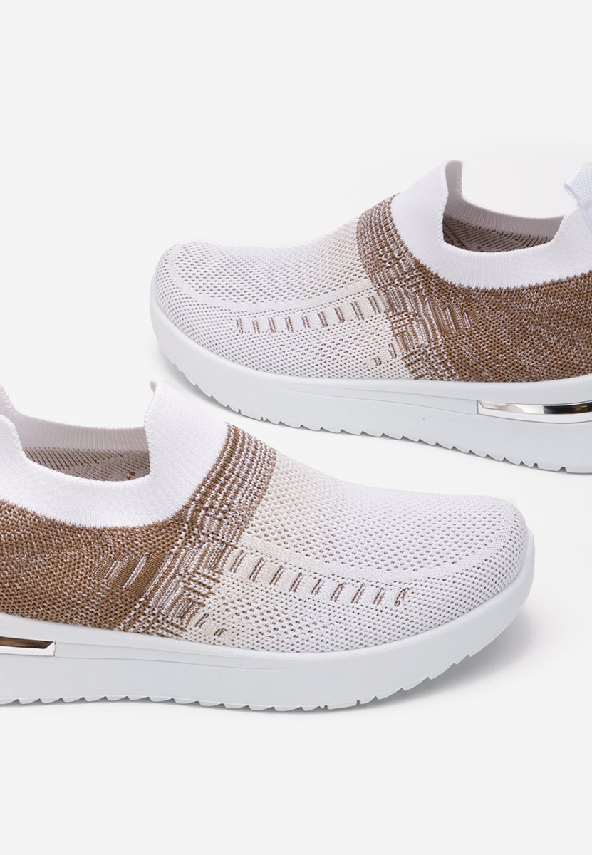Khaki slip on tenisky Alitea