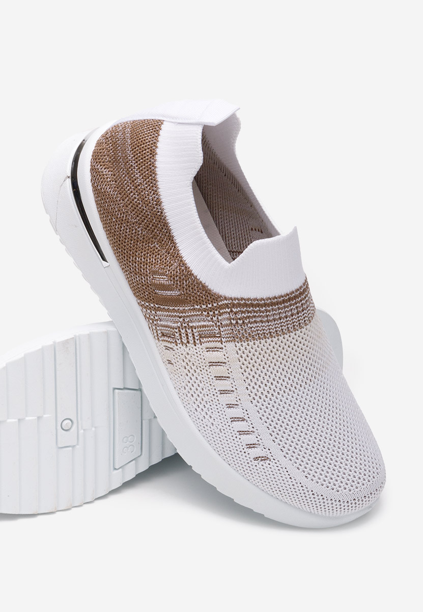 Khaki slip on tenisky Alitea