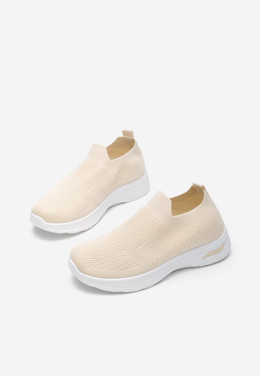 Béžové slip on tenisky Dissora