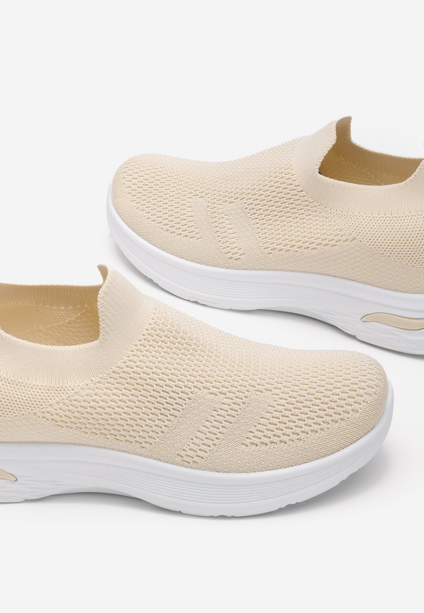 Béžové slip on tenisky Dissora