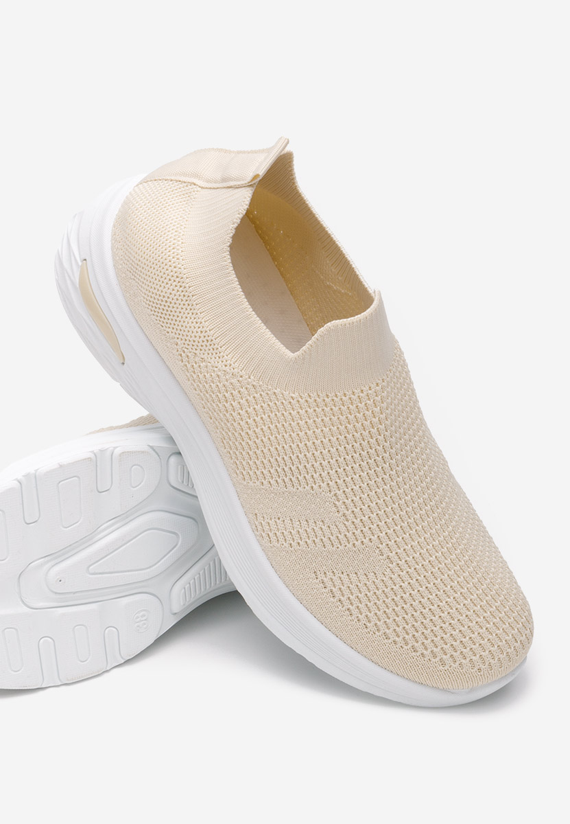 Béžové slip on tenisky Dissora