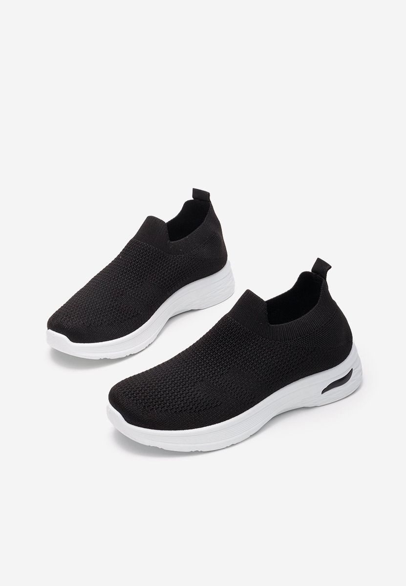 Černé slip on tenisky Dissora