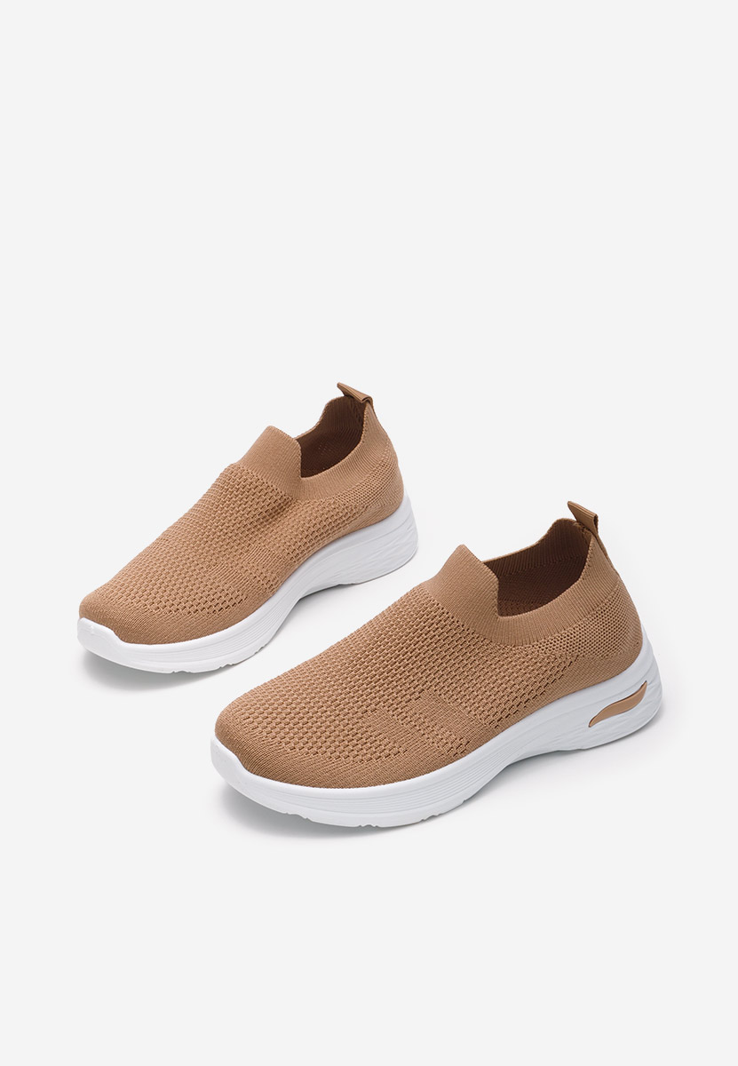 Khaki slip on tenisky Dissora