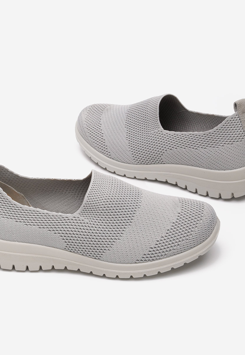 Šedé slip on tenisky Disima