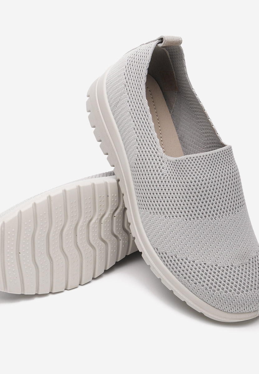 Šedé slip on tenisky Disima