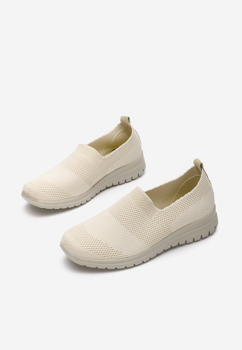 Béžové slip on tenisky Disima