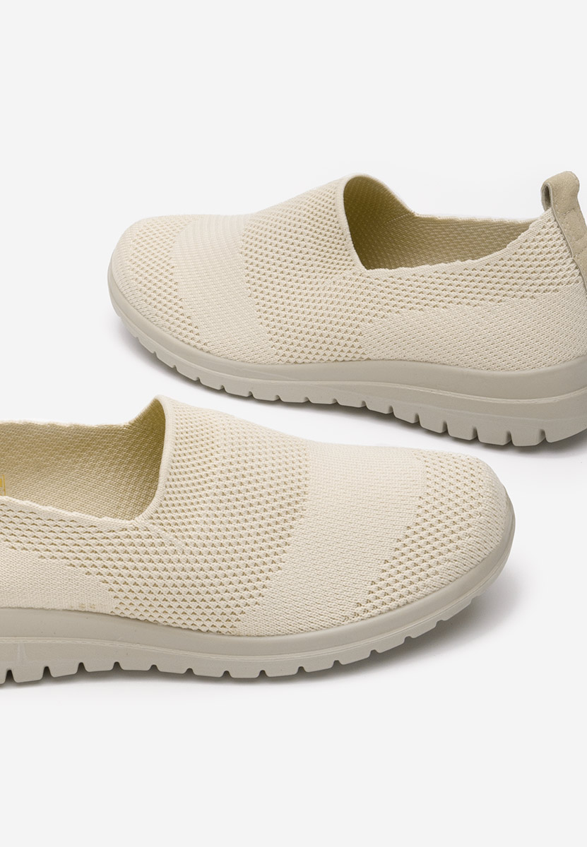 Béžové slip on tenisky Disima