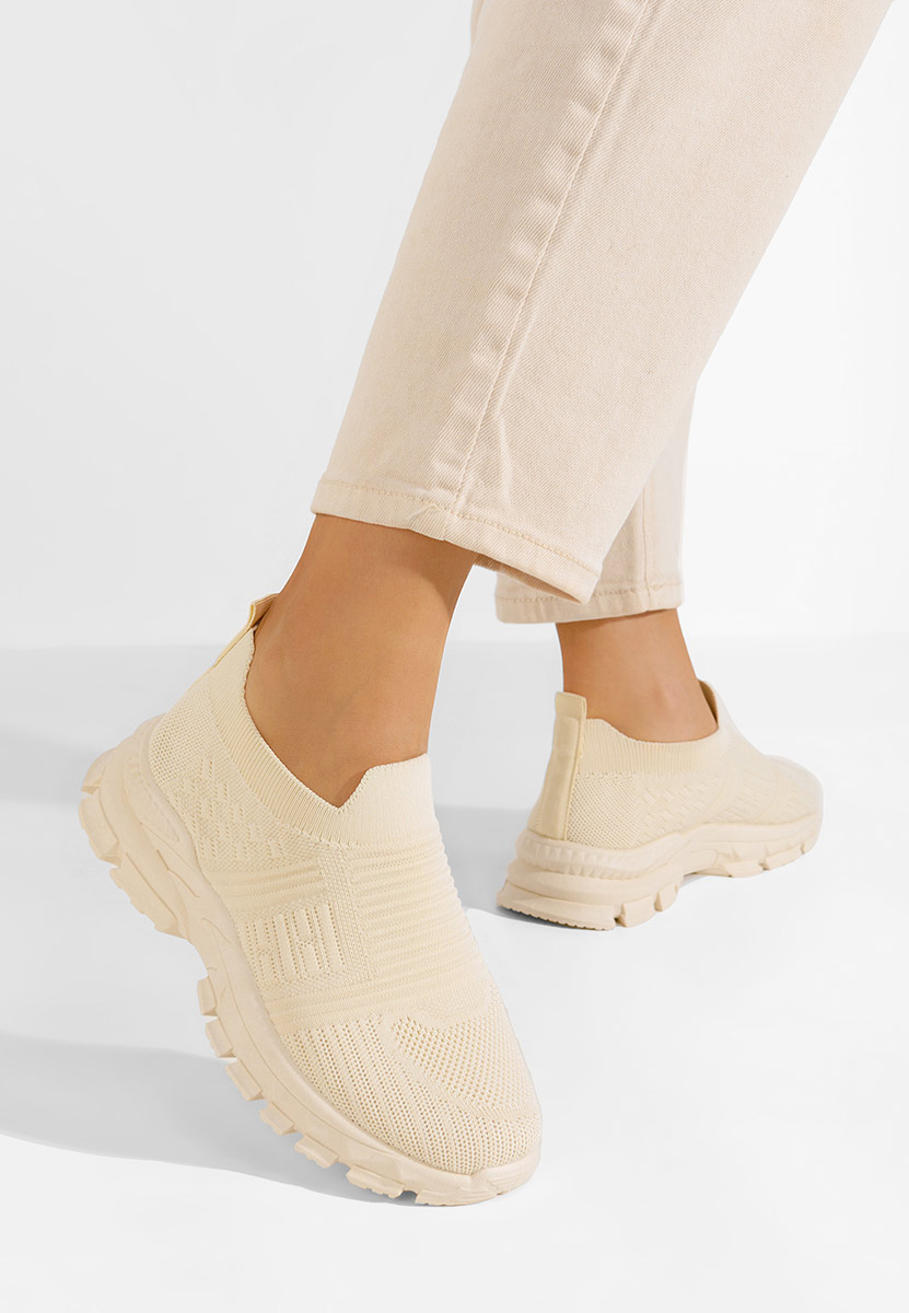 Béžové  Slip-on Katrine V2