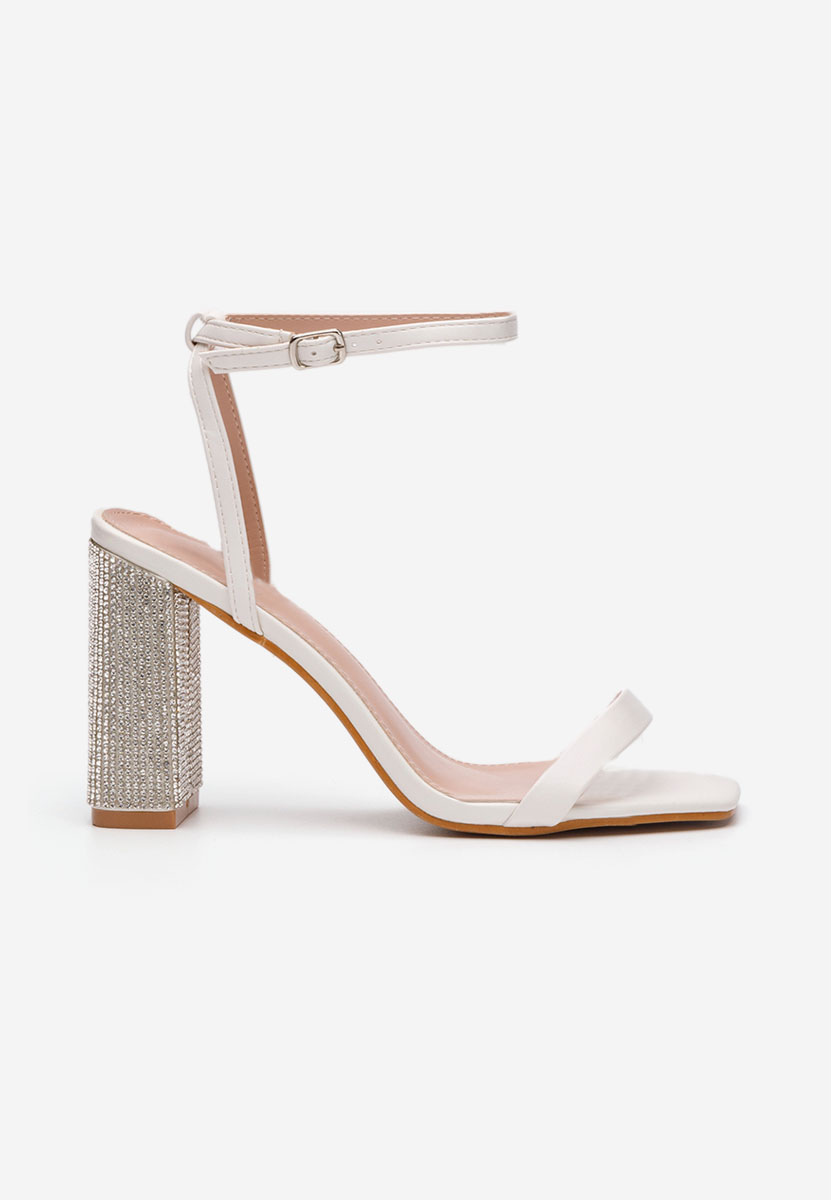 Bílé dámské elegantní sandály Rayna