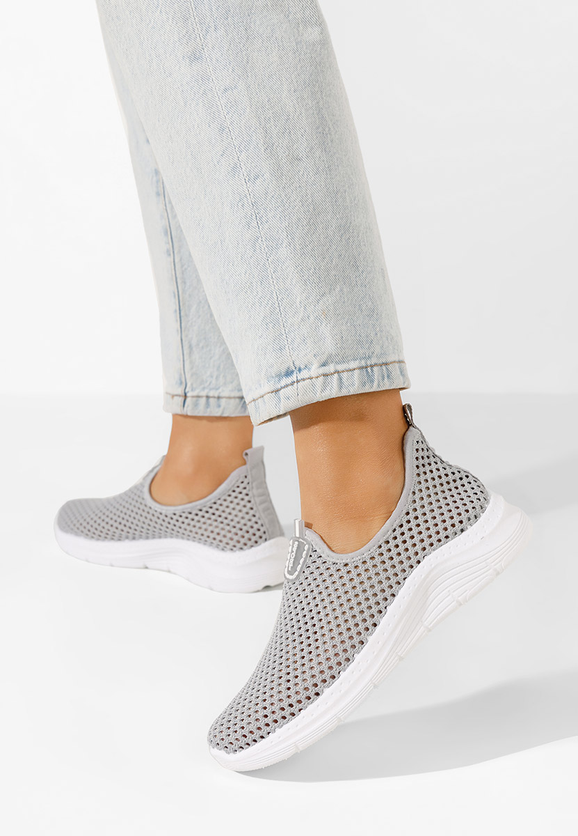 Šedé slip on tenisky Kadrina
