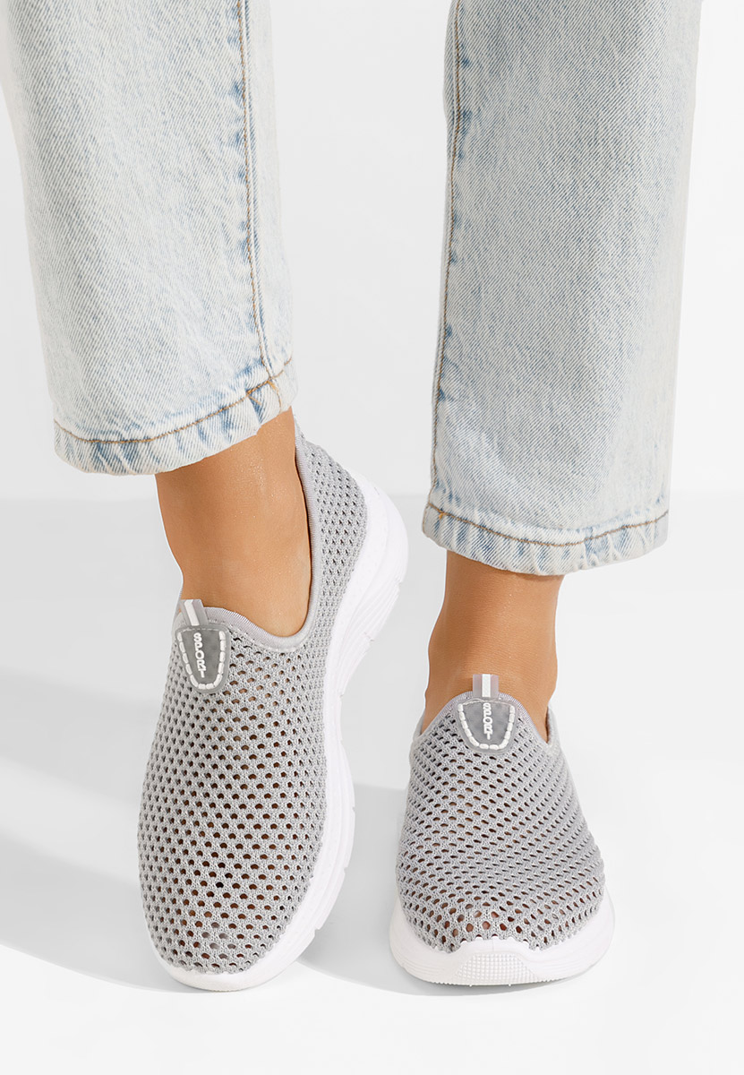 Šedé slip on tenisky Kadrina