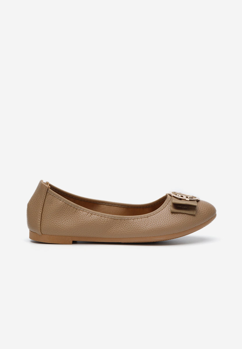 Khaki dámské baleríny Trisha