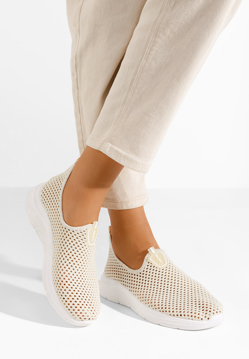 Béžové slip on tenisky Kadrina