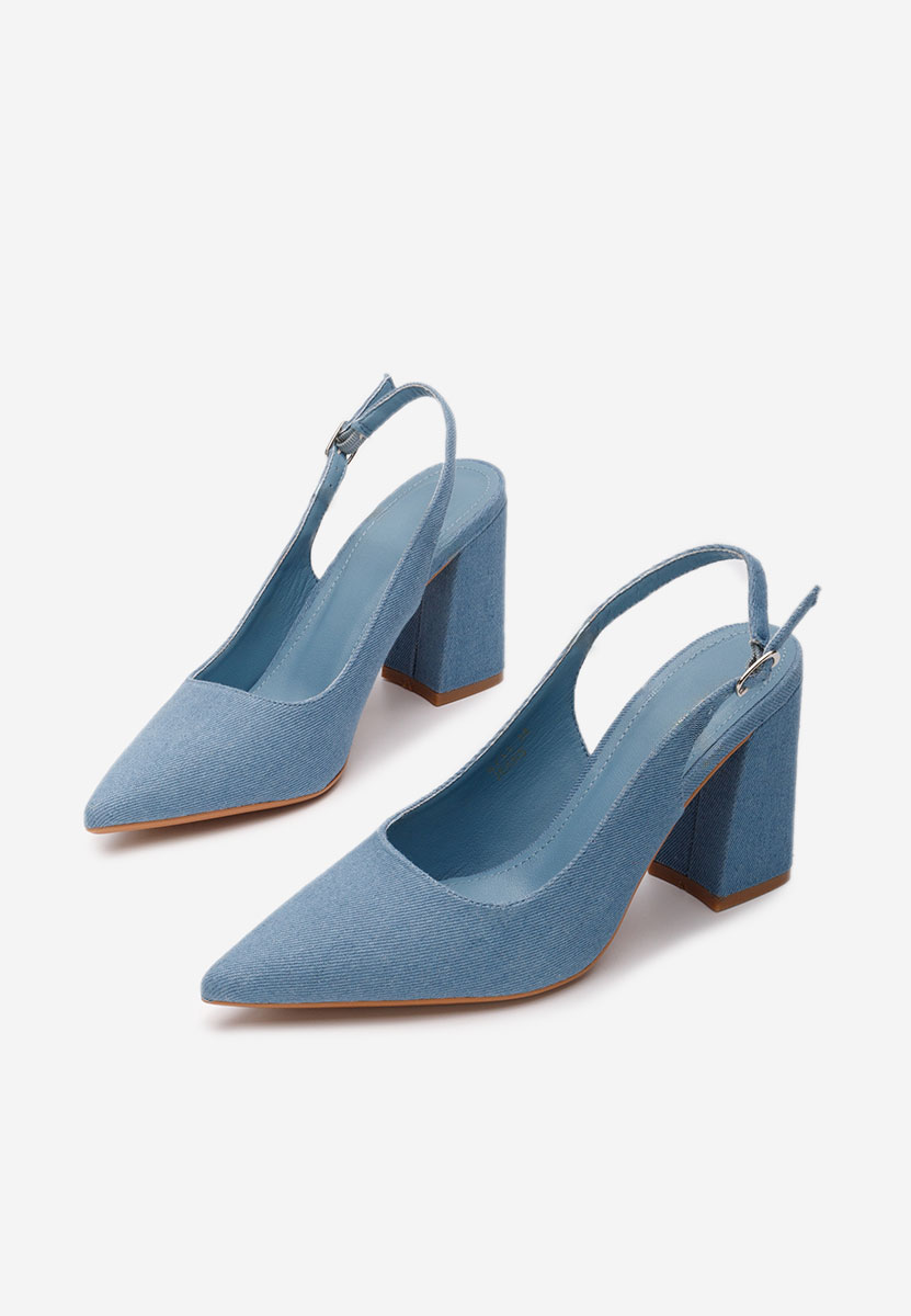 Denim lodičky Omria