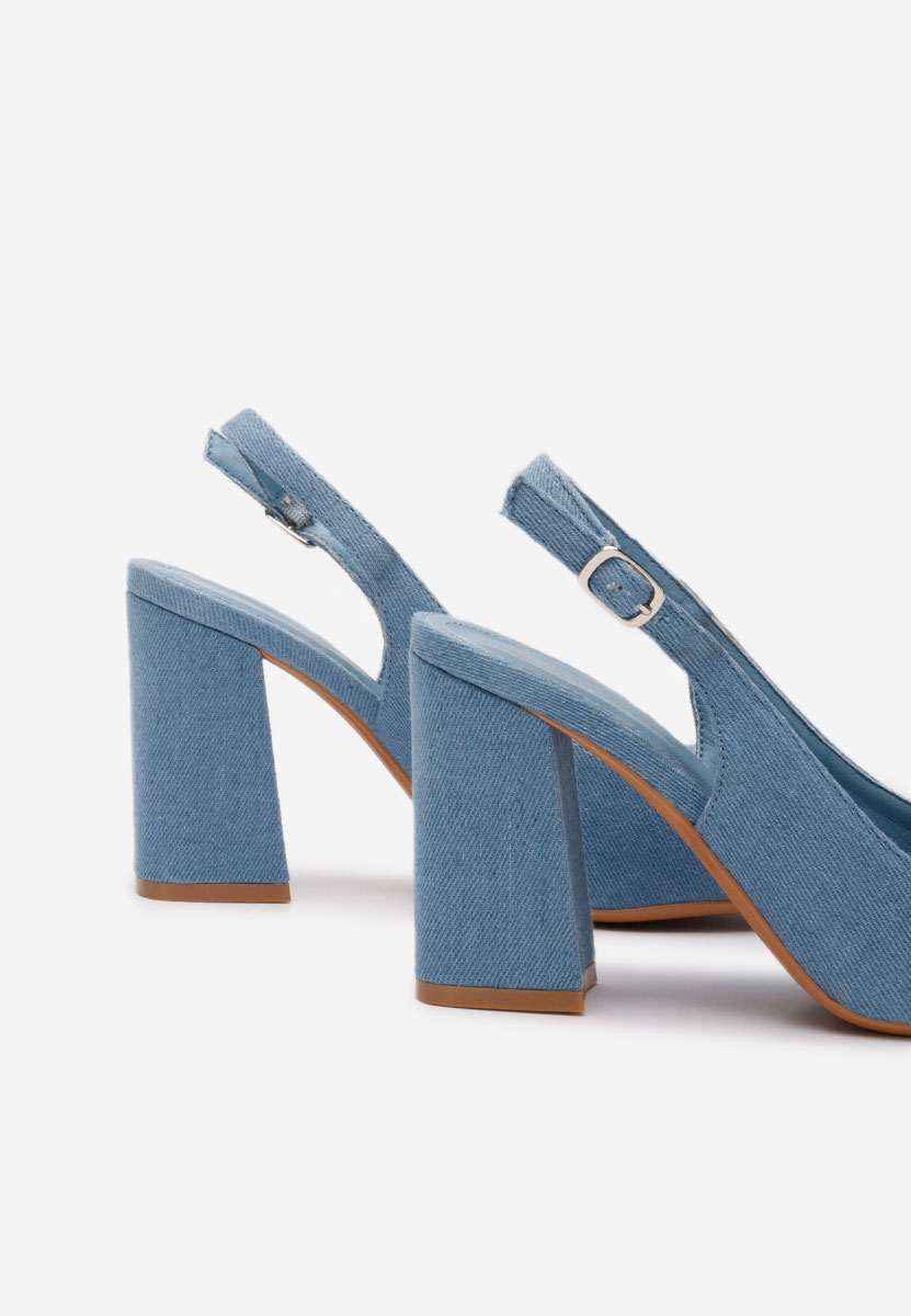 Denim lodičky Omria