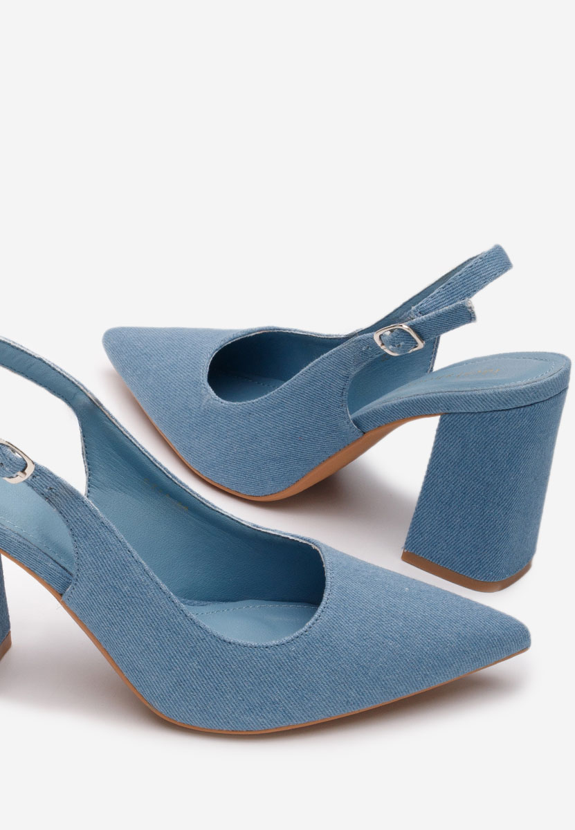 Denim lodičky Omria