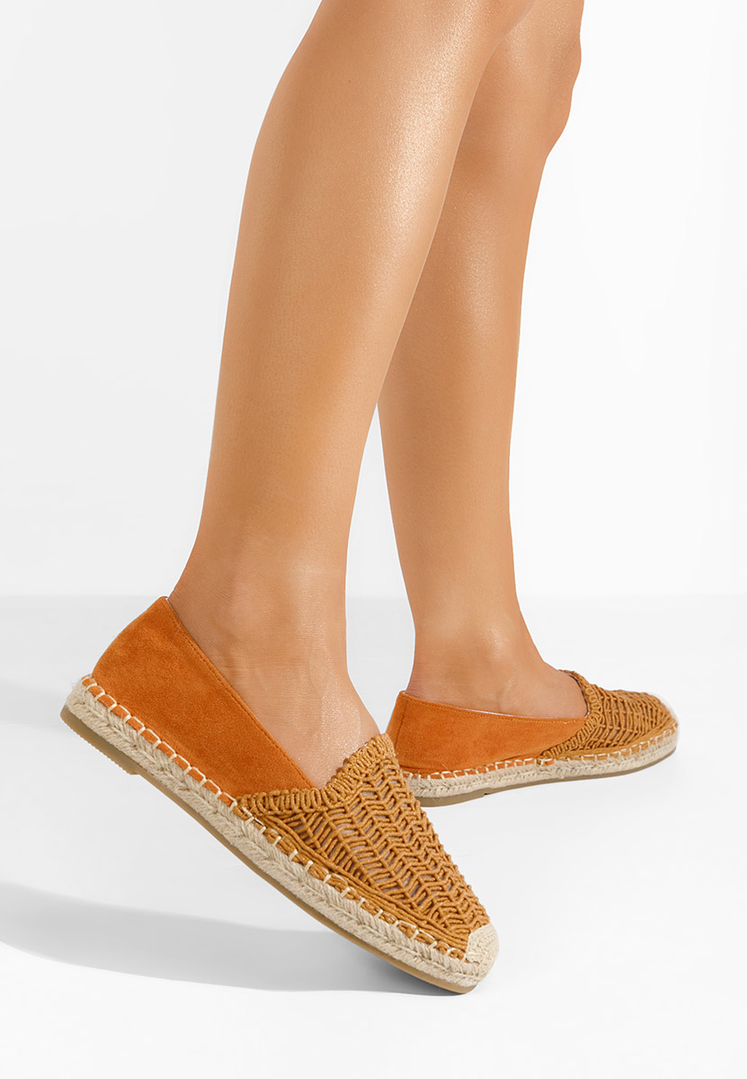 Camelové dámské espadrilky Naesia