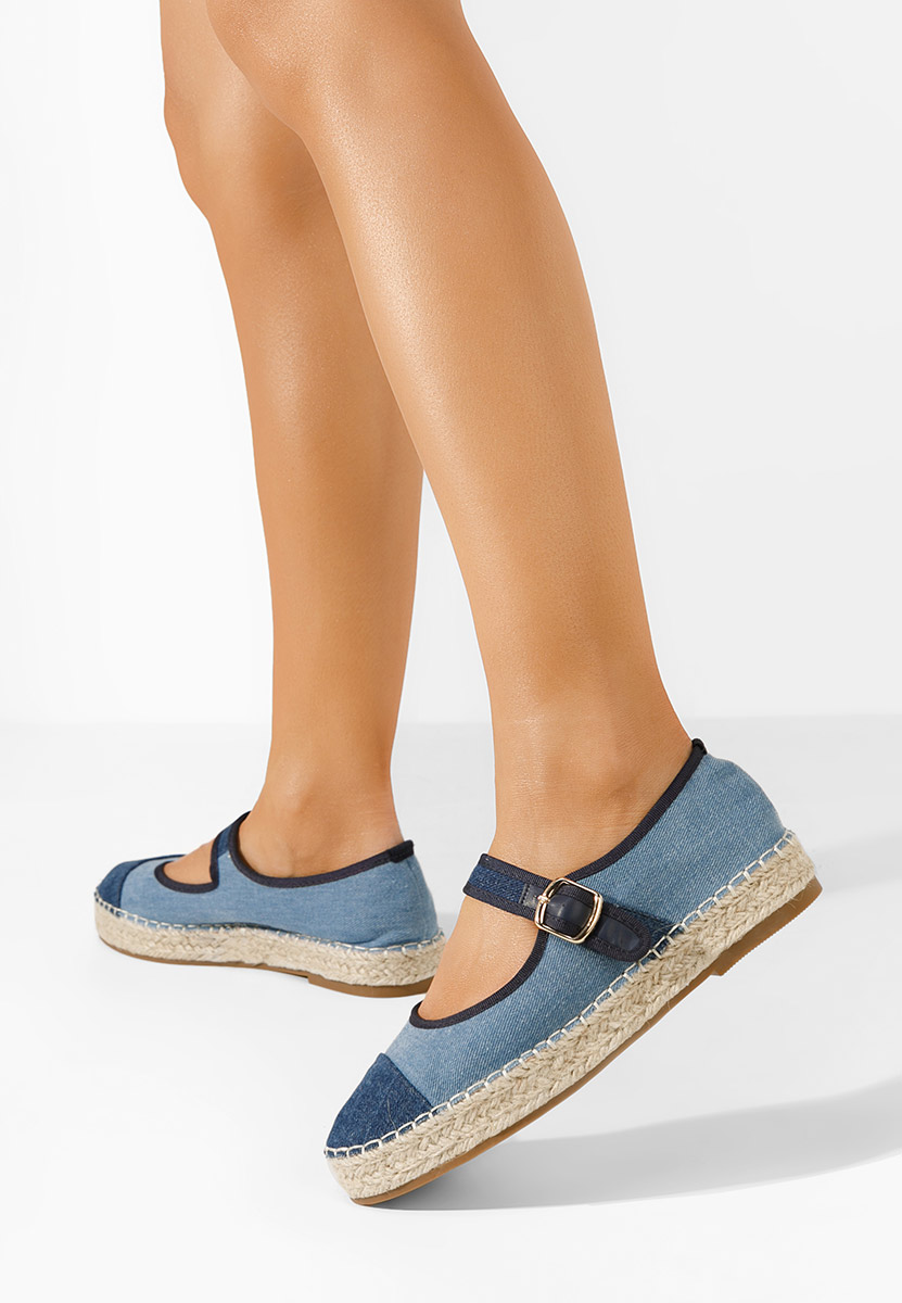 Denim dámské espadrilky Melania V2
