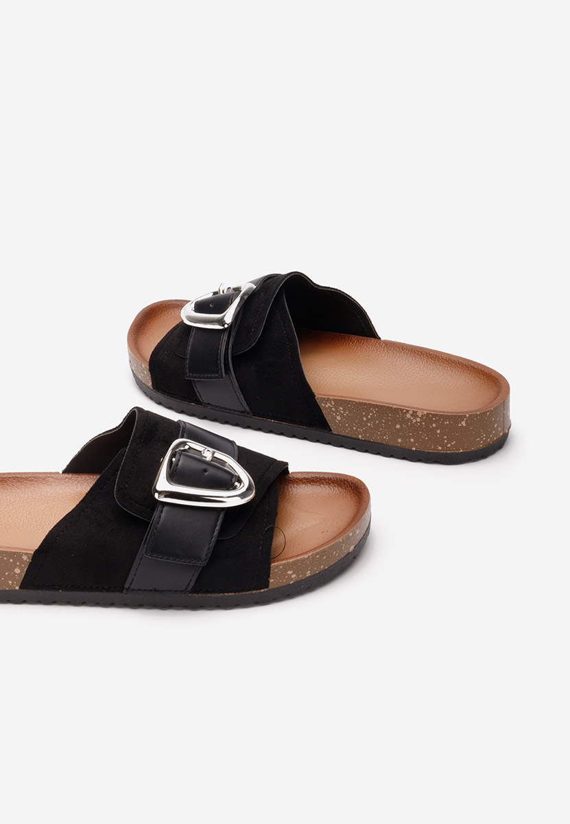 Černé dámské pantofle Isabelle