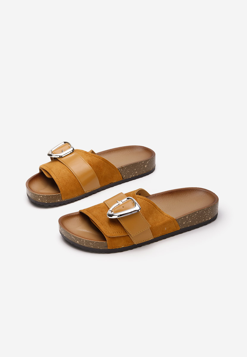 Camelové dámské pantofle Isabelle