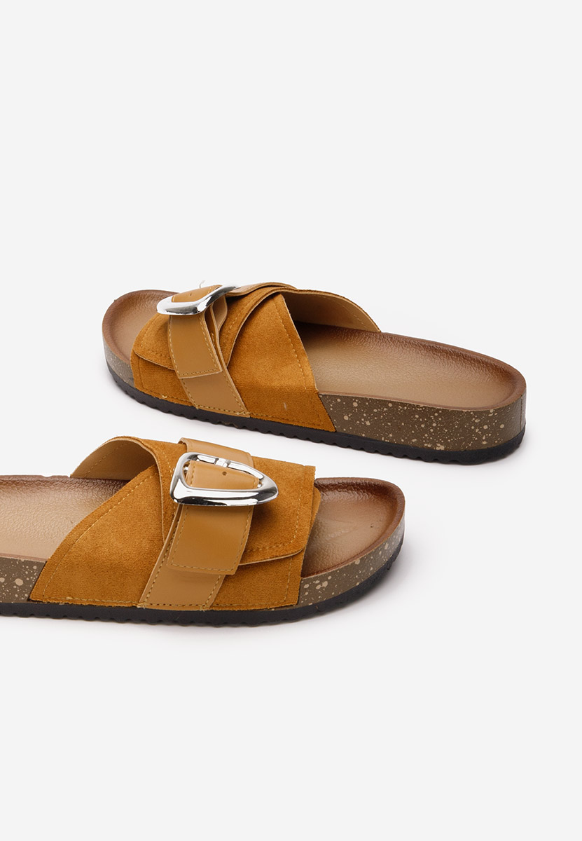 Camelové dámské pantofle Isabelle