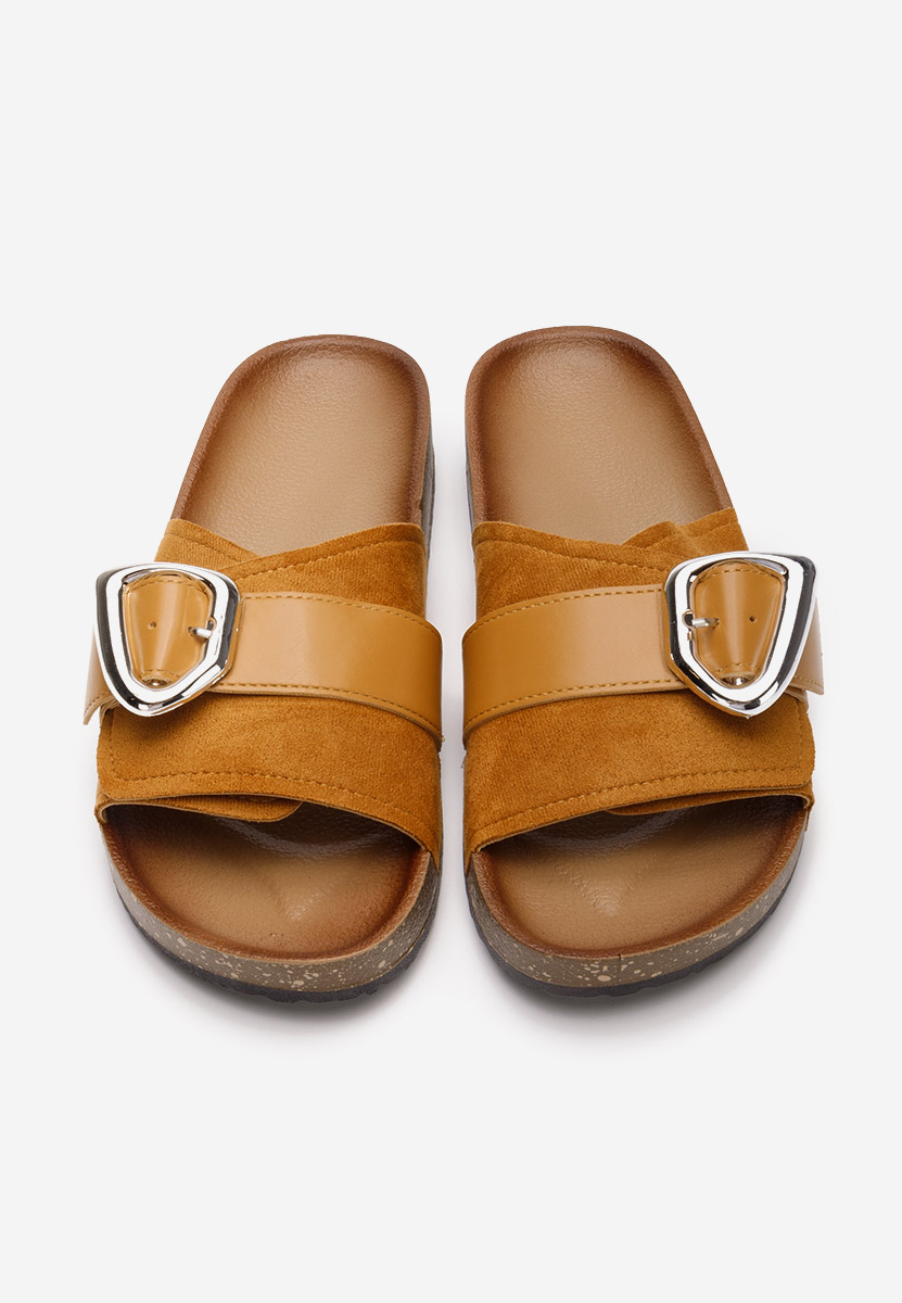 Camelové dámské pantofle Isabelle