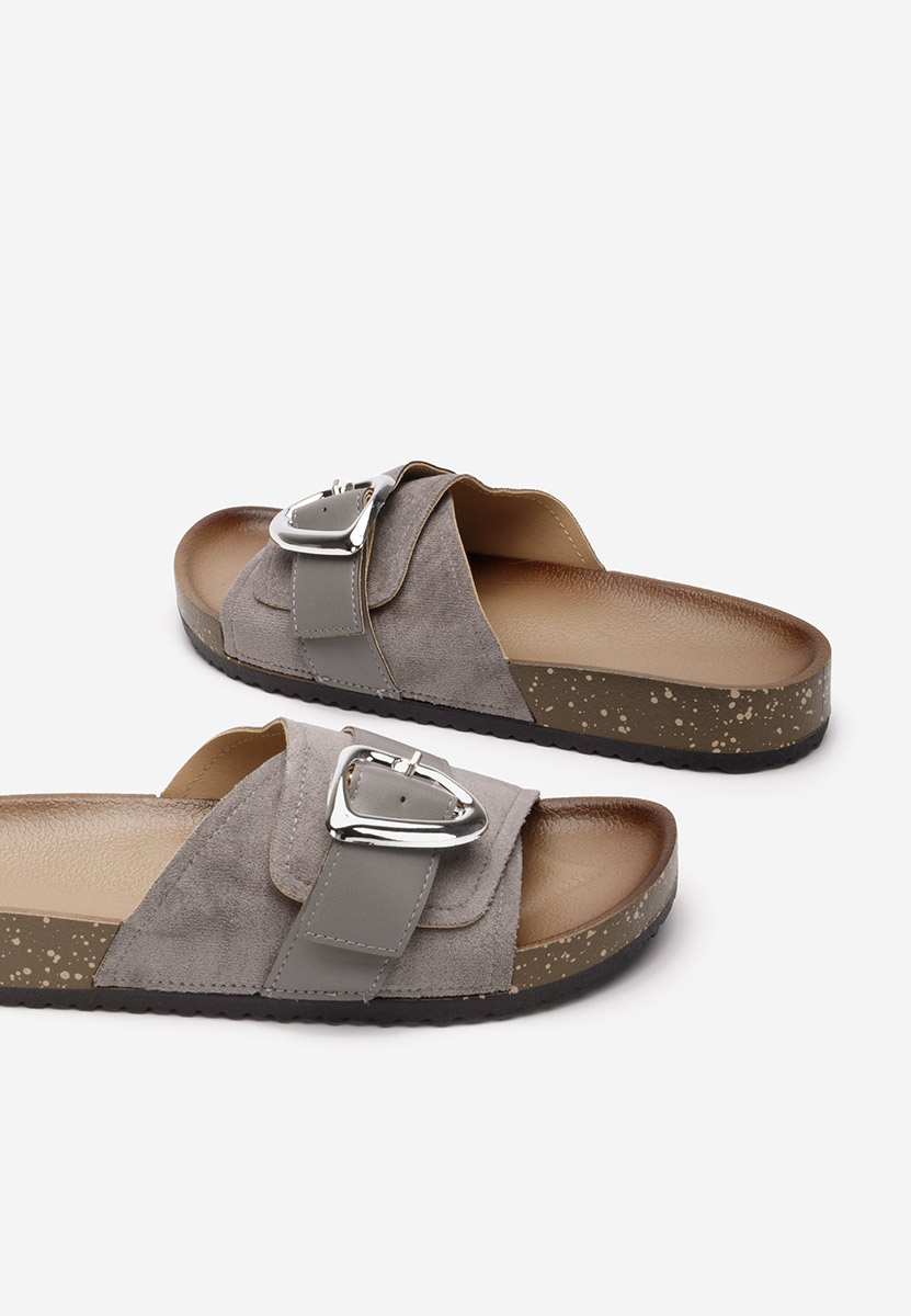 Šedé dámské pantofle Isabelle