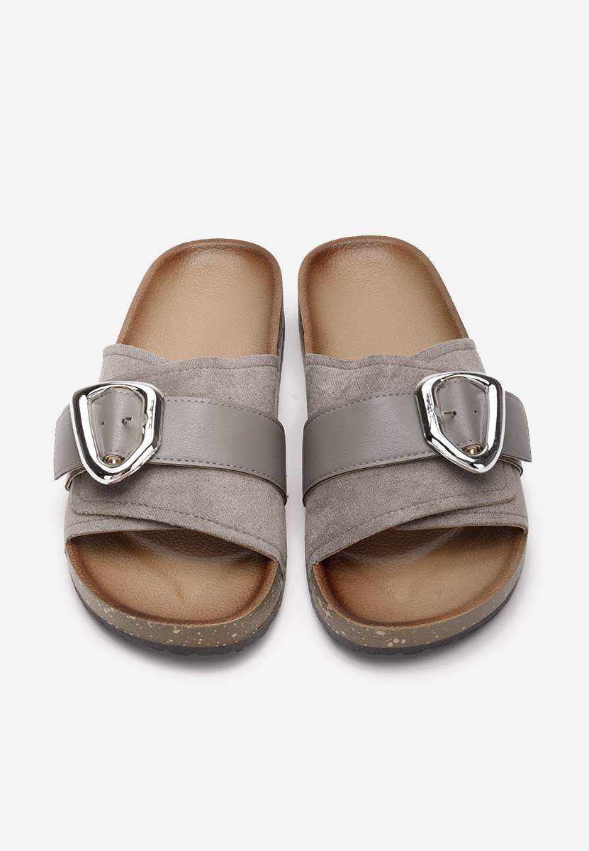 Šedé dámské pantofle Isabelle