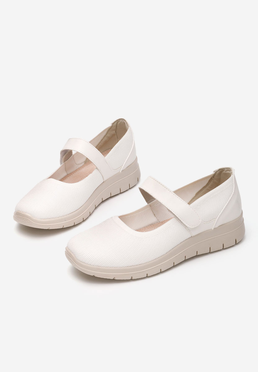 Bílé dámské baleríny Maila